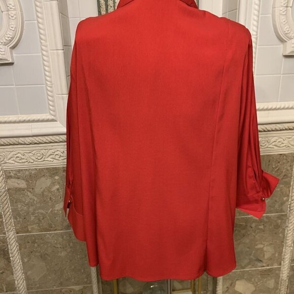 EST 1946. Size 26/28W. Seriously Gorgeous Rhinestone Button Down Shirt. B43 - Picture 4 of 8